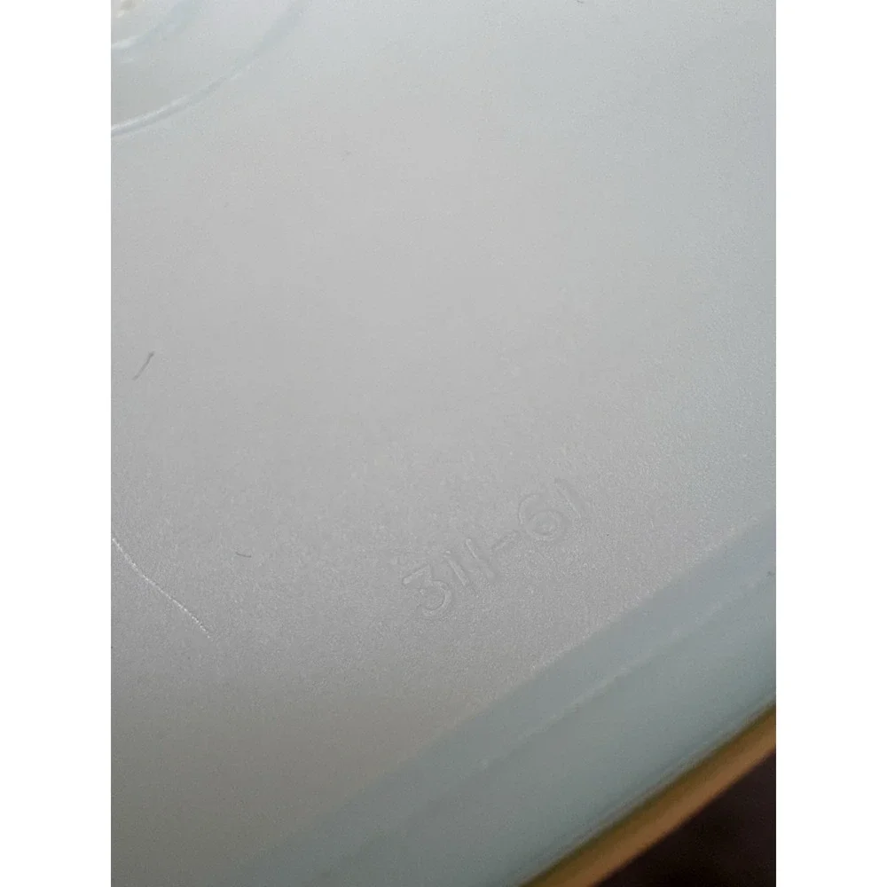 Vintage TUPPERWARE 2 Blue Pastel Freezer Squares 311-61, 312-9 w/Lids 310-87